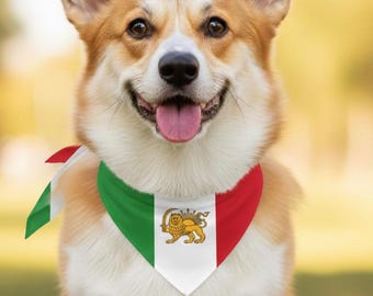 Lion & Sun Heritage Dog Bandana