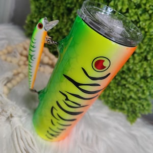 American Fish Flag Tumbler - Fishing Gifts for Men, 20 Oz Fishing Tumbler  with Straw and Lid Stainless Steel Double Wall Vacuum Insulated Travel  Coffee Cup - Gifts for Fisherman Who Has