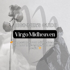 Guia de mídia social para iniciantes em Virgem Midheaven