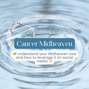Guia de mídia social para iniciantes sobre o câncer Midheaven