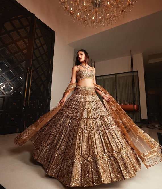 Anarkali Gown by Sabyasachi - Elegant and Exquisite