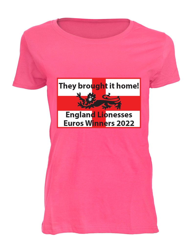 England Ladies Lionesses Euro 2022 Champions Tshirt. Euro Etsy UK