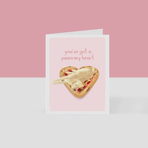 Carte de Saint-Valentin Labrador - Vous avez une pizza mon coeur, Saint-Valentin chiens, carte d'amour drôle