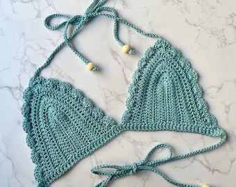 Häkelmuster - Bikini Oberteil - Häkeltank Top - Häkel Bikini Oberteil - 5 GRÖSSEN - Häkel-Bralette Muster - Sommer Häkelmuster