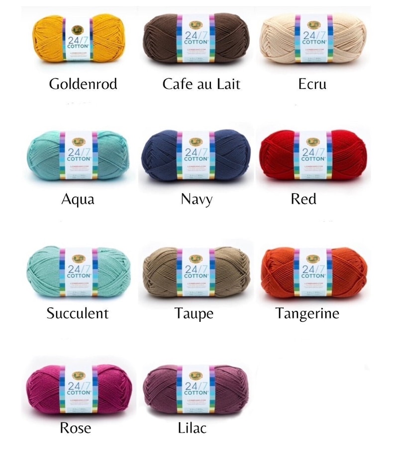 CUSTOM Solid Colour Crochet Bucket Hat 100% Cotton 4 Sizes image 10