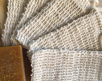 natural ramie soap bag | soap saver | zero waste