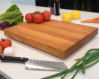 Cherry Cutting Board, Natural Wood Cutting Board, Chopping, Handmade, Maple, Walnut, Charcuterie Board, Butcher Block, Hardwood, Heirloom