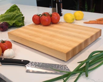Natural Wood Cutting Board, Maple Cutting Board, Chopping, Handmade, Cherry, Walnut, Charcuterie Board, Butcher Block, Hardwood, Heirloom