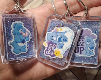 Alternate Care Bear Pansexual Pride Bear Keychain LGBTQ