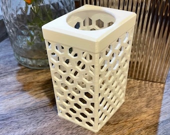3D Printed Hexagon Soap Dispenser Sleeve for Bath & Body Works