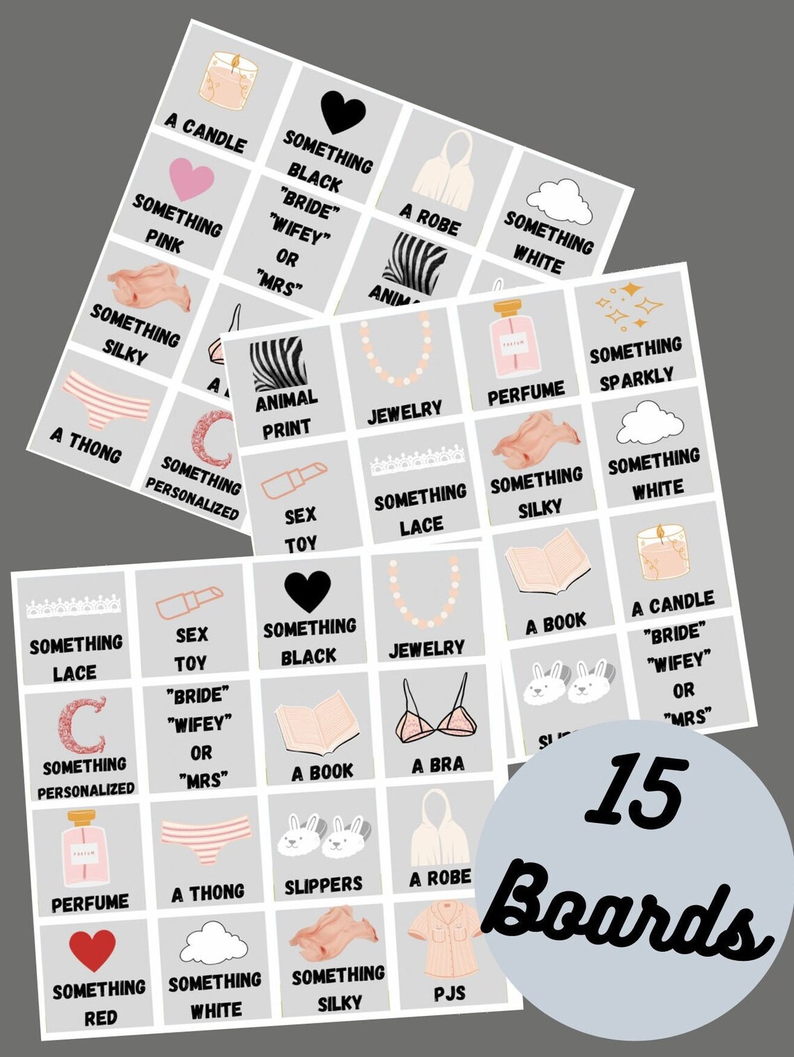 Bachelorette Party Games Printable Instant Digital Download for Bridal ...