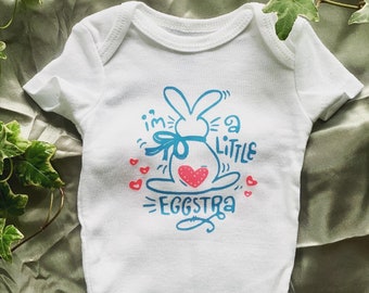 Easter baby onesie | bunny onesie| custom infant onesie | personalized baby bodysuit
