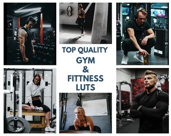 Gym & Fitness Action LUTs Pack Teal and Orange Skin POP Desaturated Blacks