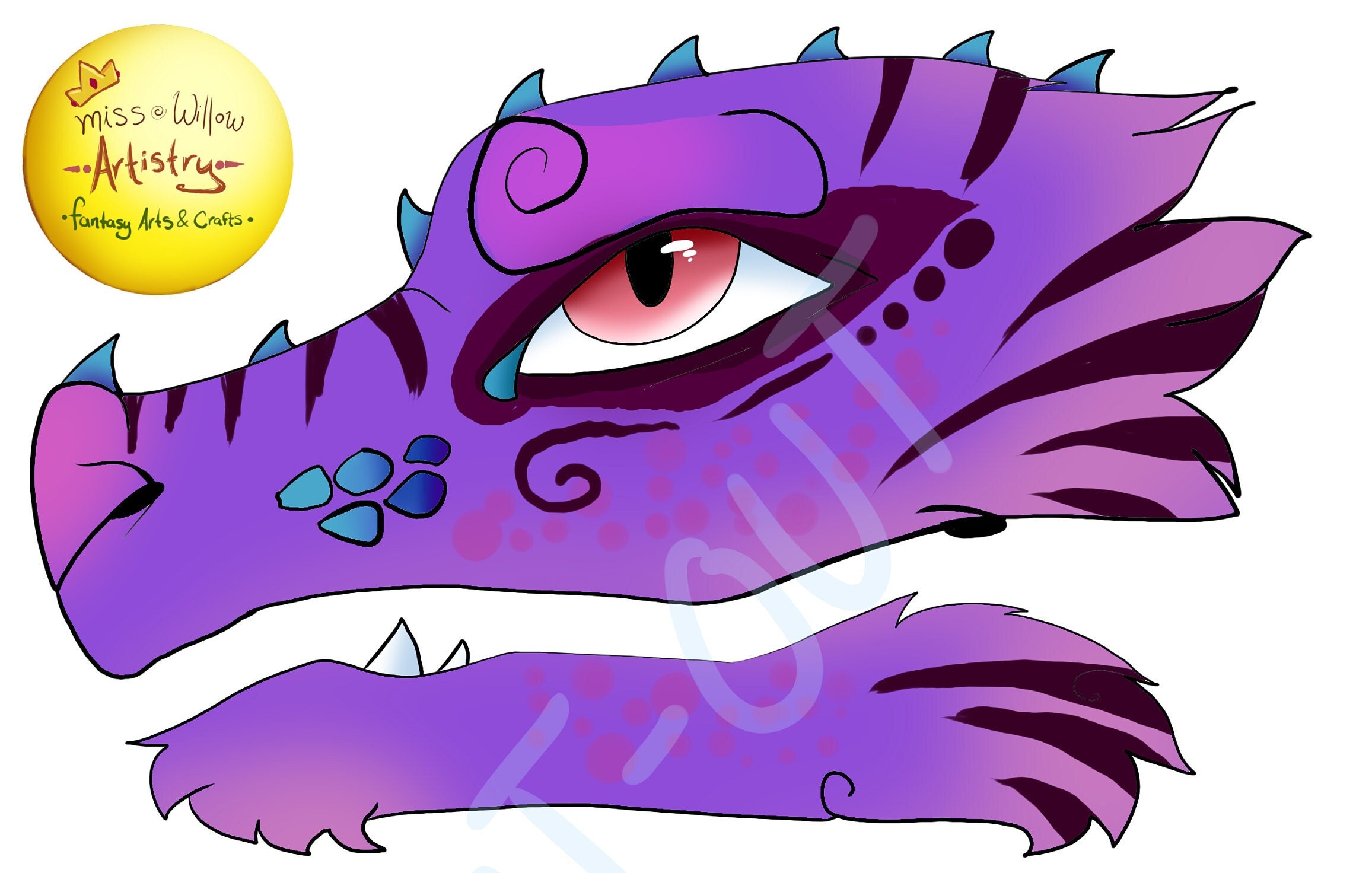Printable Paper Dragon Puppet Template Base Pattern Etsy Printable Paper Dragon Puppet Template Base Pattern Etsy