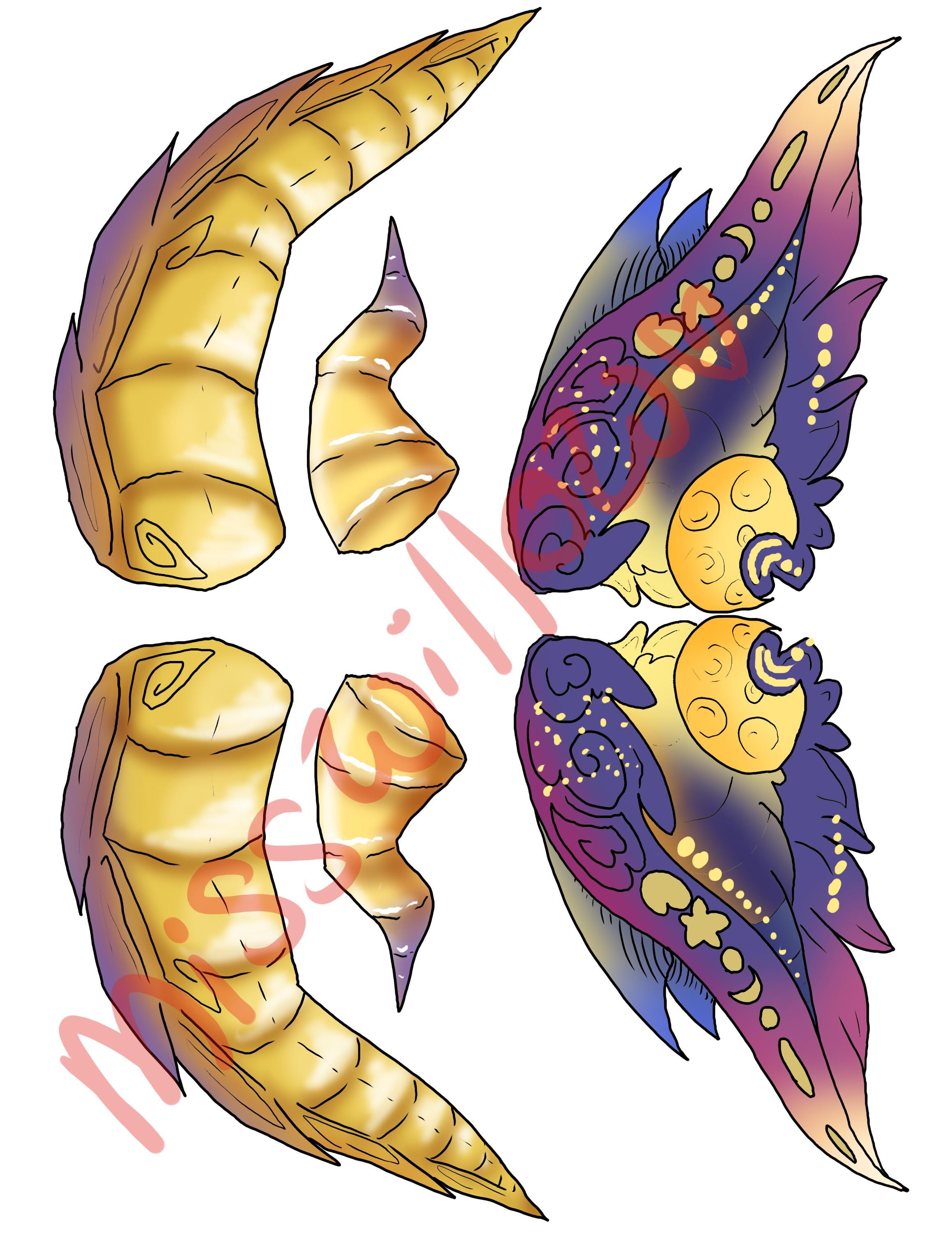 Galaxy Printable Paper Dragon Puppet