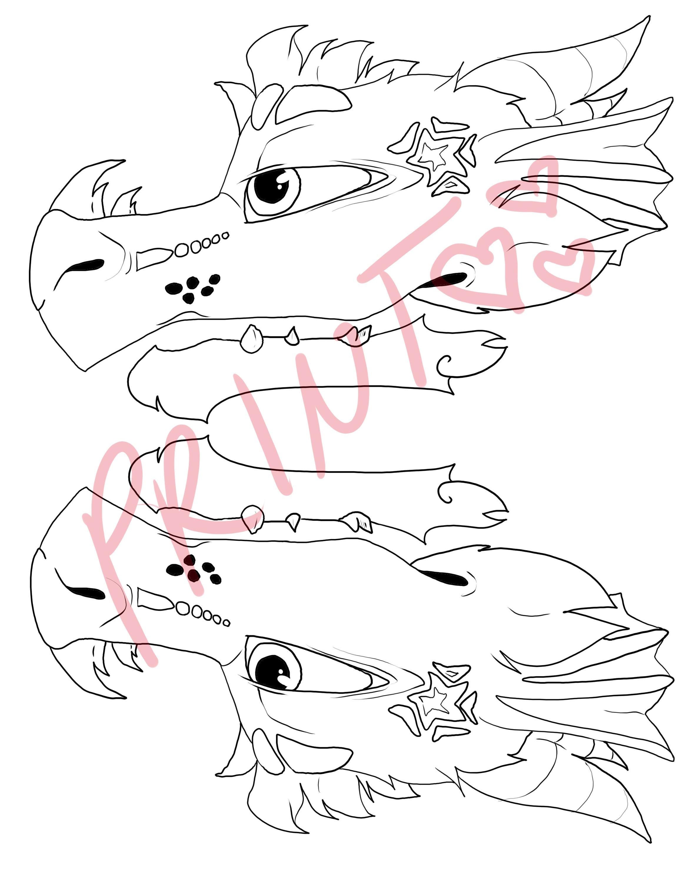 Customizable Color Your Own Printable Paper Dragon Puppet Template Base Customizable Color Your Own Printable Paper Dragon Puppet Template Base
