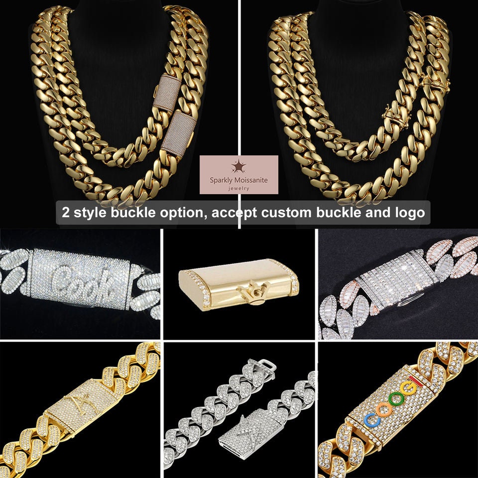  metaltree98 Heavy Cuban Link Chain Necklace Box Clasp