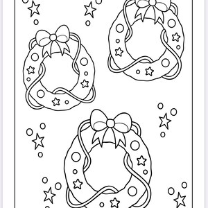 Christmas Colouring in Book - Downloadable - Printable - 100 Pages ...