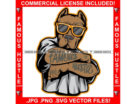 Pitbull Rapper Logo