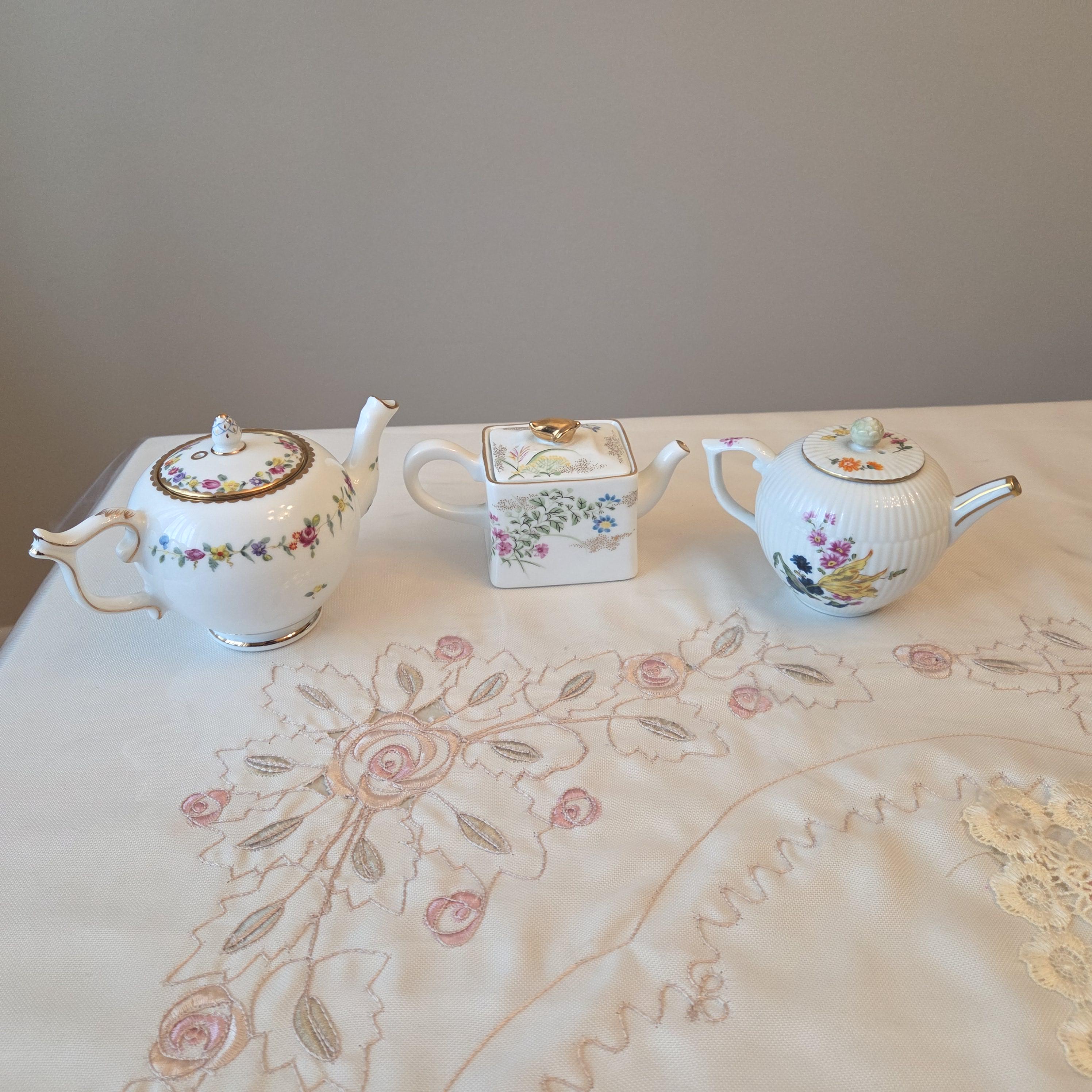 Vintage Franklin Mint Tea Set - Etsy