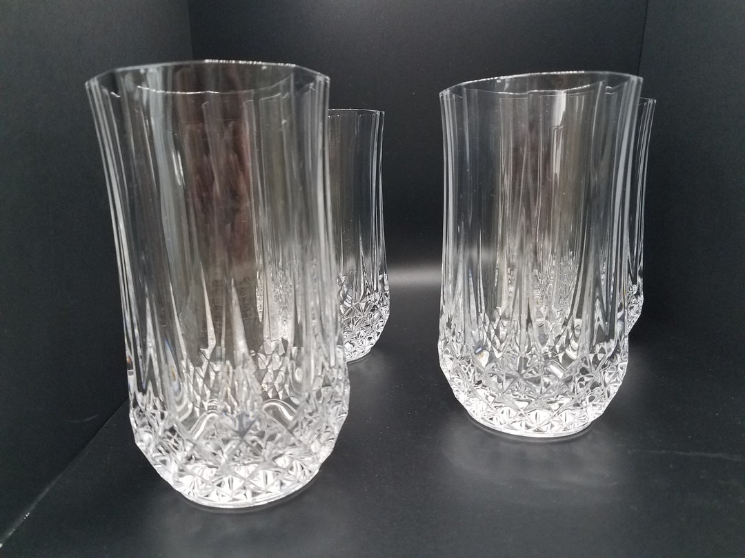 Crystal Highball Glasses Set of 4 Etsy