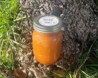 Raw Unfiltered Honey 22oz Medium Jar