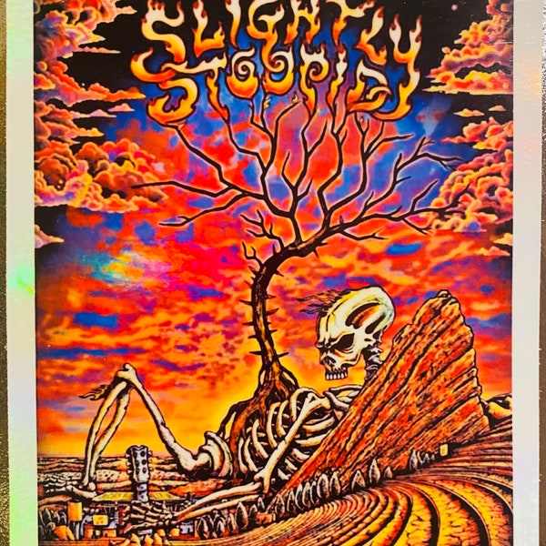 Slightly Stoopid Red Rocks Foil Sticker/Poster