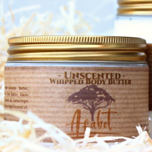Unscented Creamy Whipped Body Butter