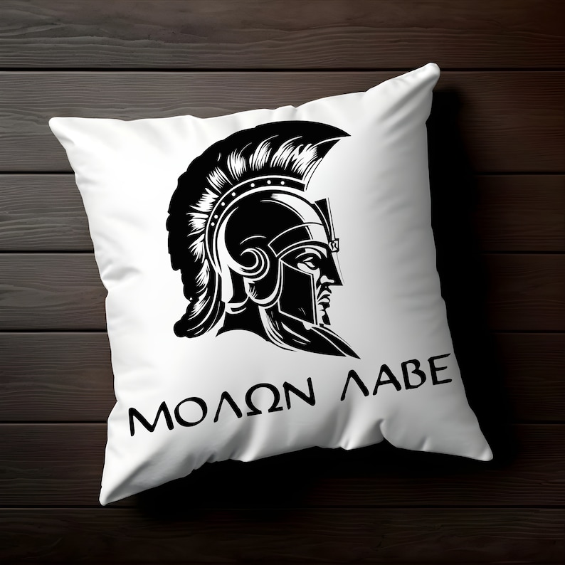 Molon Labe Svg Png / Spartan Svg / Spartan Helmet Template / Svg ...
