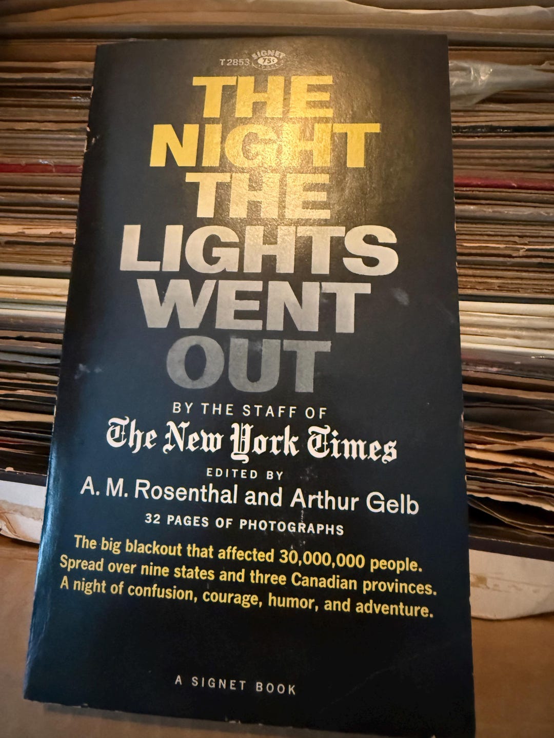 The Night the Lights Went Out 1965 Etsy