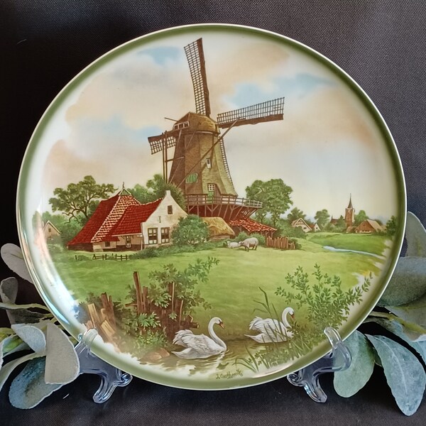 Netherlands Plate Etsy