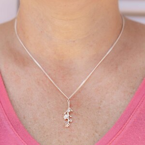 Esther&#39;s Courage Necklace | Sterling Silver Christian Jewelry | Faith Necklace | God&#39;s Watchfulness | Watched with Purpose | Gift for Her