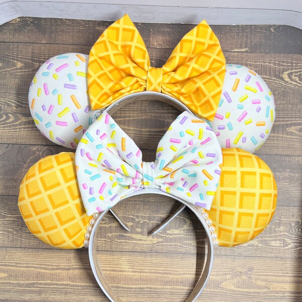 Ice Cream Ears Etsy