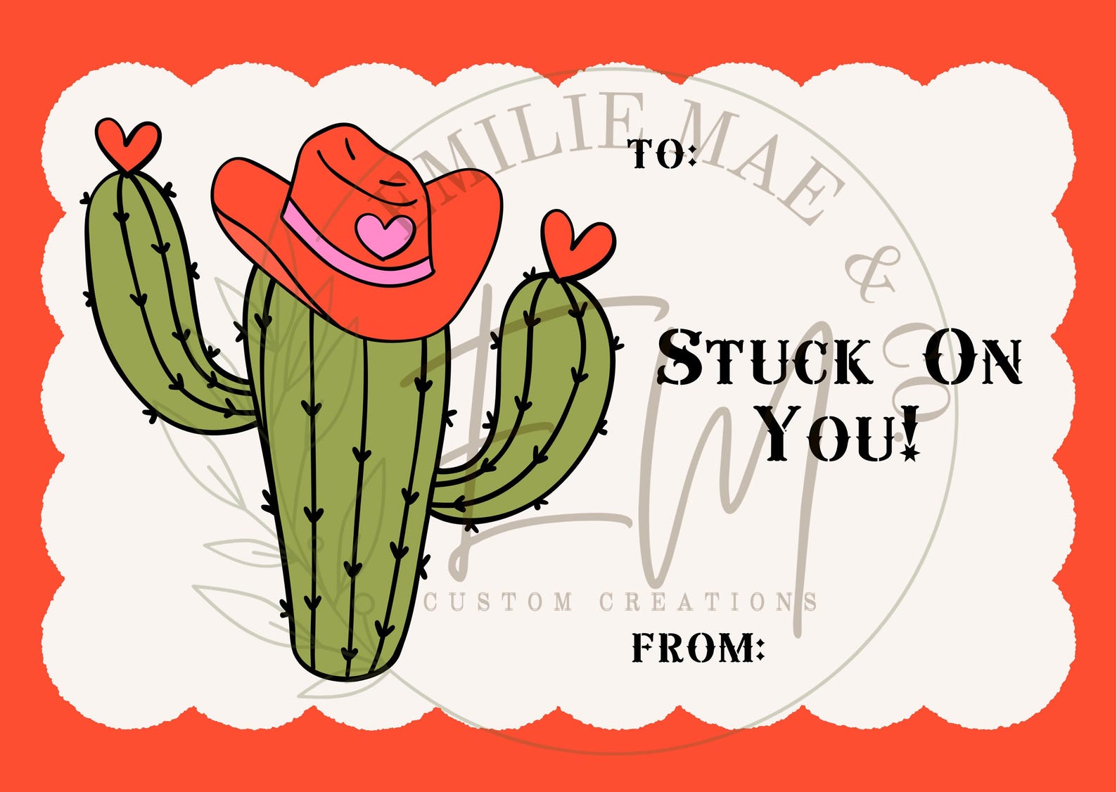 Western Cowboy Valentine’s Day Cards | Digital Printable Set | Instant ...