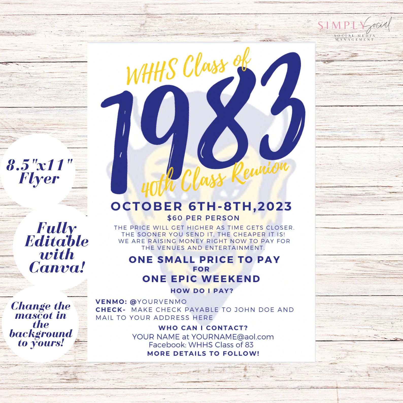 class-reunion-flyer-template-class-of-high-school-reunion-invitation