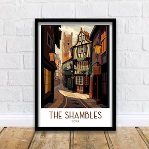 York Travel Print  | Travel Poster | York | Travel Print | York Poster | Travel | York Minster | Yorkshire Print | York Art | Travel Posters