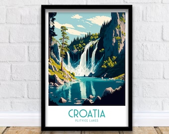 Croatia Travel Print  | Croatia Print | Croatia Poster | Croatia | Travel Print | Travel Poster | Dubrovnik Poster | Dubrovnik Print