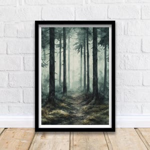 North Carolina Watercolor Travel Print Wall Decor Wall Art North Carolina Landscape Wall Hanging Home Décor Southern USA Gift Art Lovers