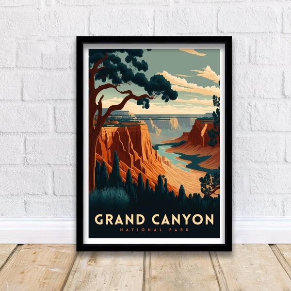 Grand Canyon Poster - Etsy