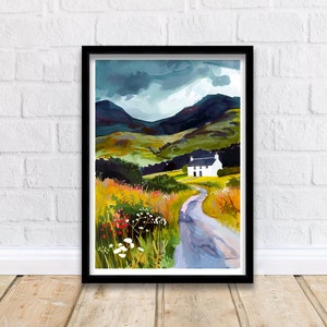 Moel Siabod Snowdonia Travel Print Wall Decor Wall Art Moel Siabod Wall Hanging Home Décor Moel Siabod Gift Art Lovers Welsh Art Lover
