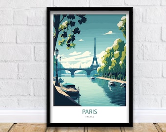 Paris Travel Print  | Paris Wall Art | Paris Print | Paris | Eiffel Tower | Paris Poster | Paris Decor | Eiffel Tower Art | Eiffel