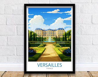 Versailles Poster, Versailles France Travel Poster, Versailles