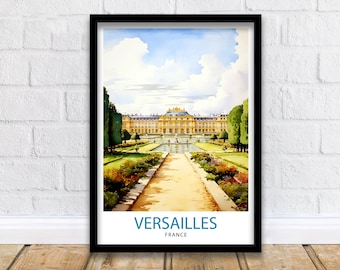 Versailles Poster, Versailles France Travel Poster, Versailles
