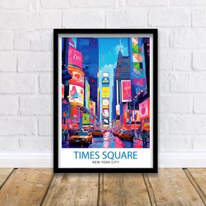 Fotobehang Times Square - Poster XXL - 115 x 175 cm - Multi 