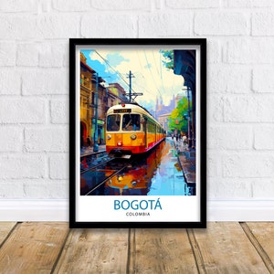 Bogota Colombia Travel Print| Bogota Wall Decor Bogota Poster Colombia Travel Prints Bogota Art Print Bogota Illustration Bogota Wall Art