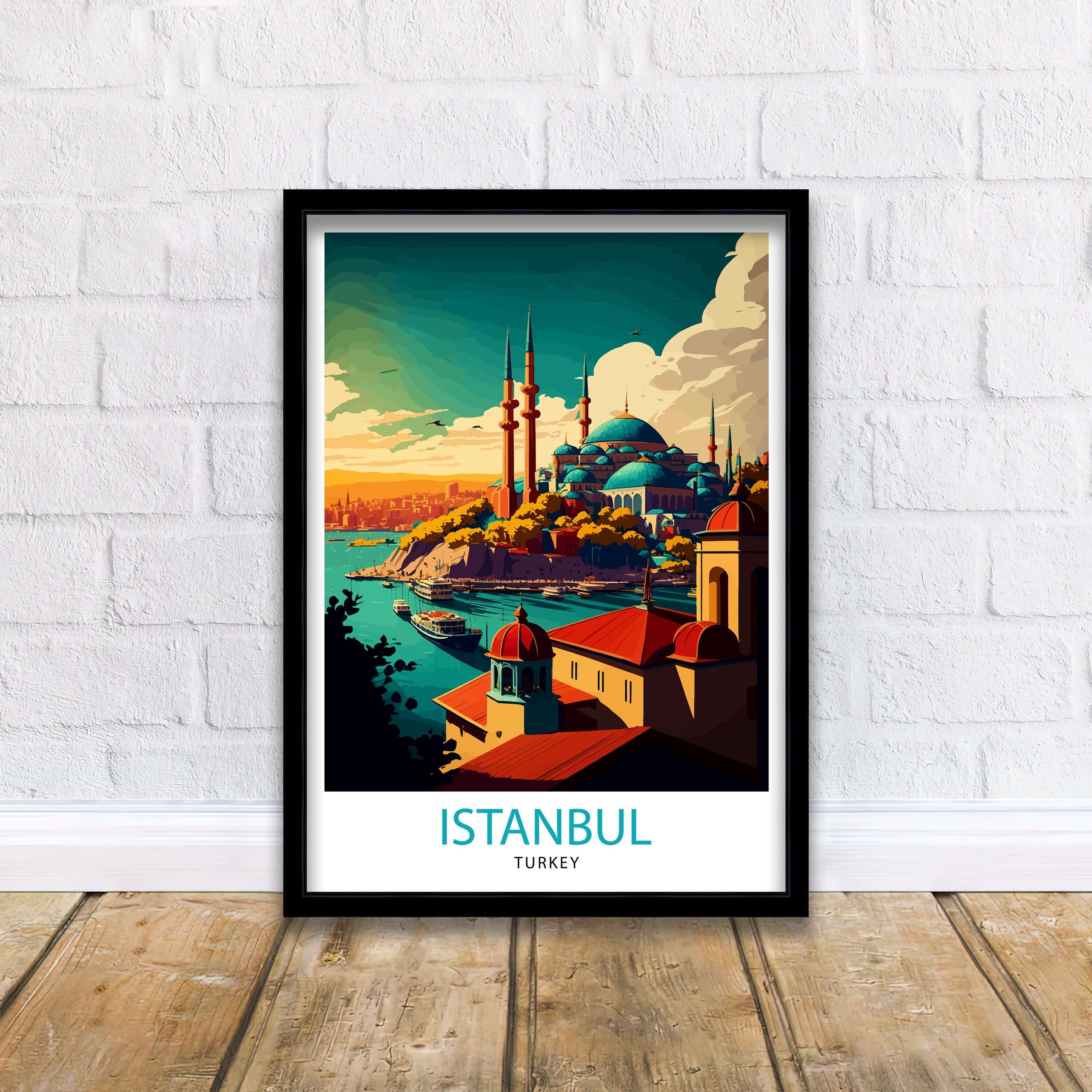 Istanbul leinwand