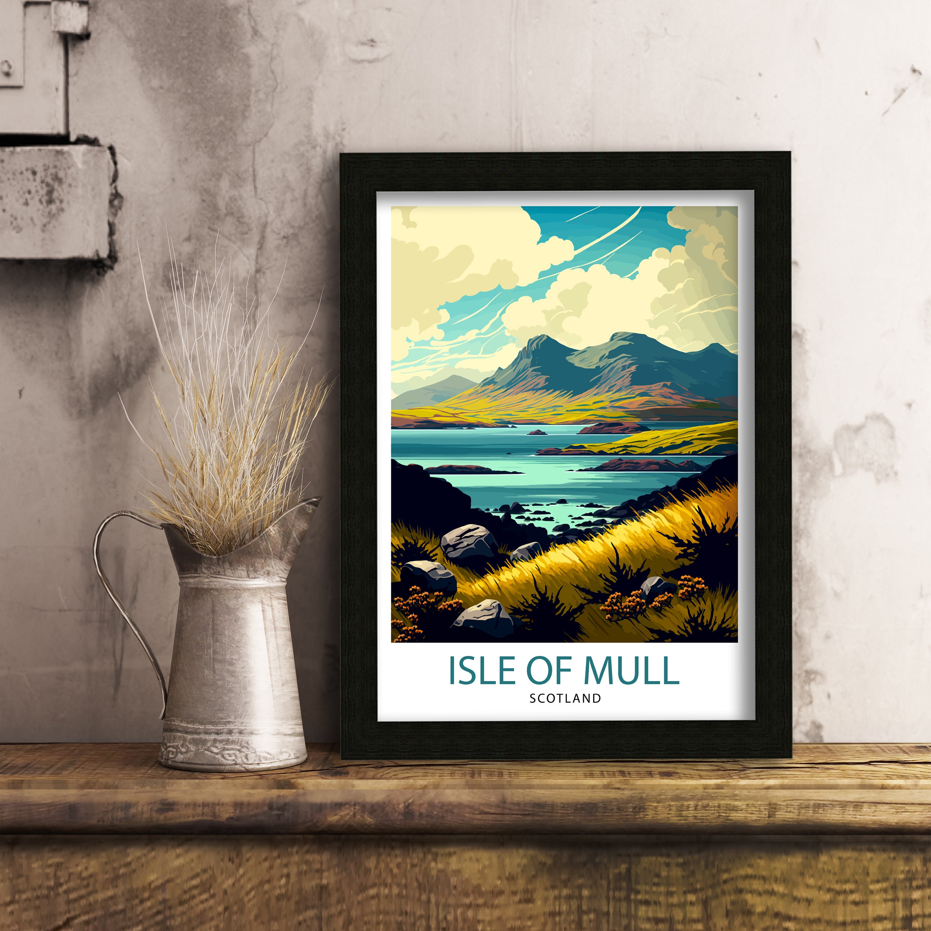 Discover Affiche Voyage Vintage Ecosse 