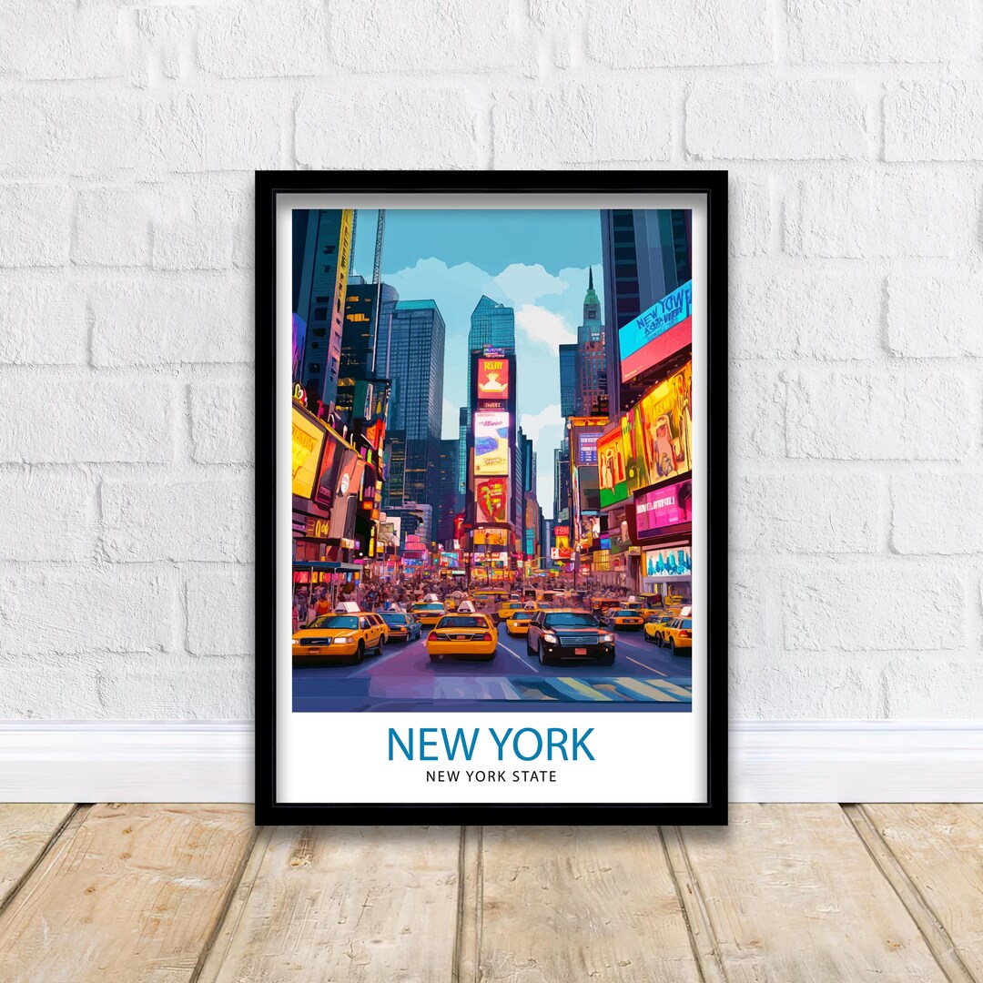 New York City Print Wall Decor Wall Art NYC Wall Hanging Home Décor New ...