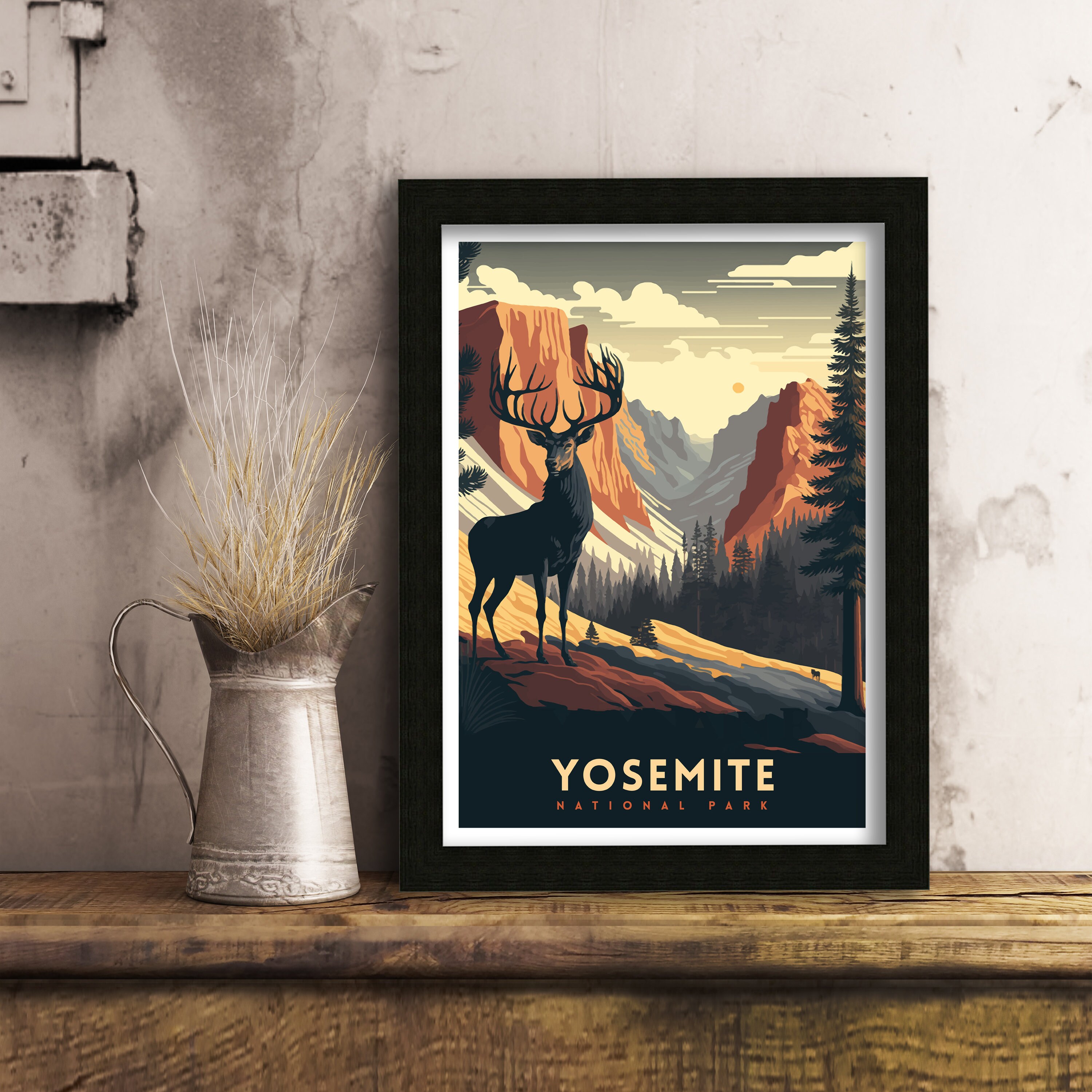 Discover Voyage Du Parc National De Yosemite Poster