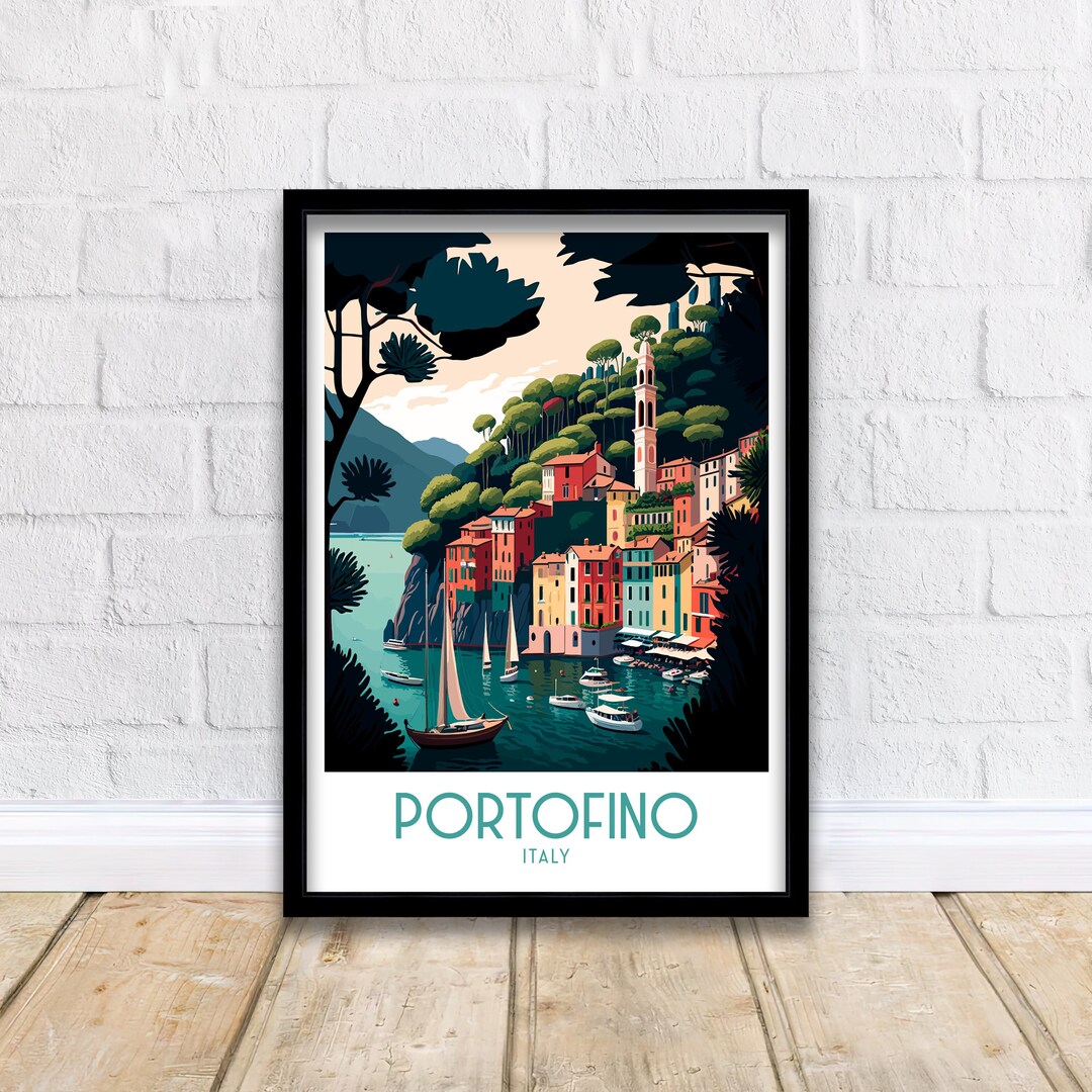 The Portofino Print Top main image 0